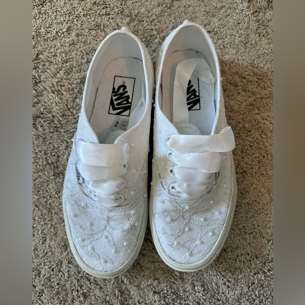 Bridal Vans 🤍 - Picture 2 of 2